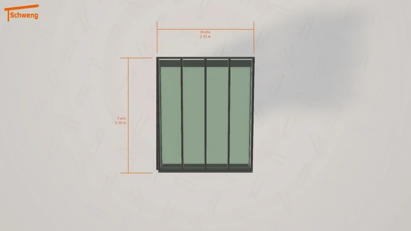 #DE Schweng Terrassenüberdachung S350 (ID x7937w)
