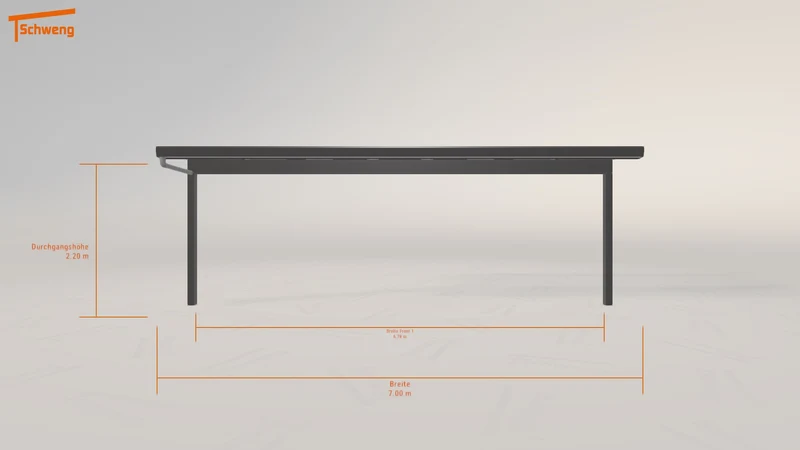 #DE Schweng Terrassenüberdachung S400 (ID 2q5bpy)
