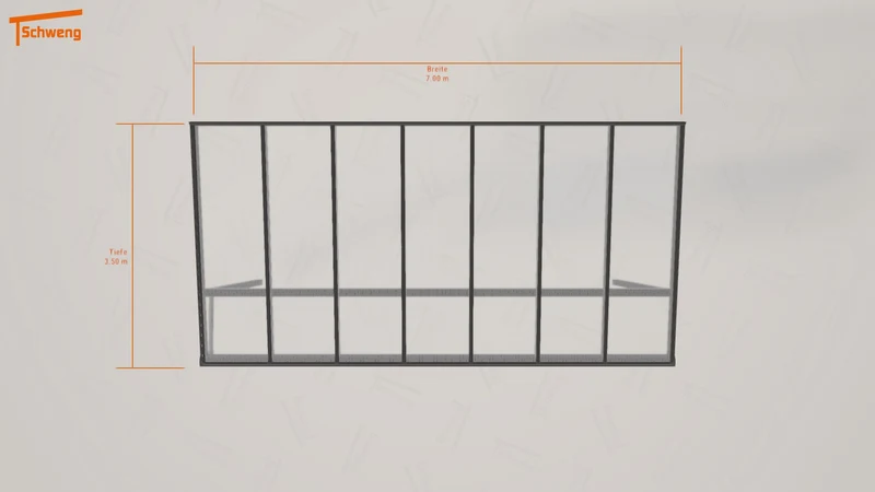#DE Schweng Terrassenüberdachung S400 (ID 2q5bpy)