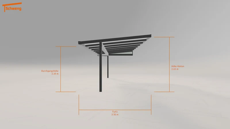 #DE Schweng Terrassenüberdachung S400 (ID qdy2kw)