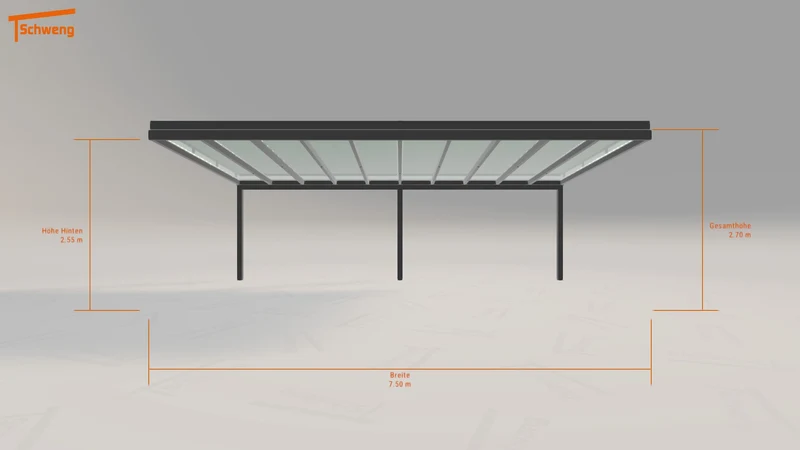#DE Schweng Terrassenüberdachung S400 (ID jjprpw)