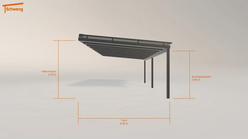 #DE Schweng Terrassenüberdachung S400 (ID jjprpw)