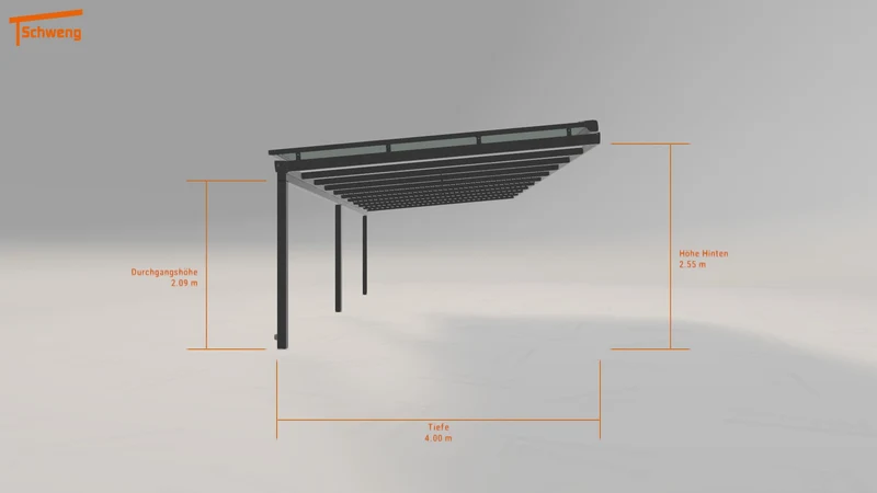 #DE Schweng Terrassenüberdachung S400 (ID jjprpw)