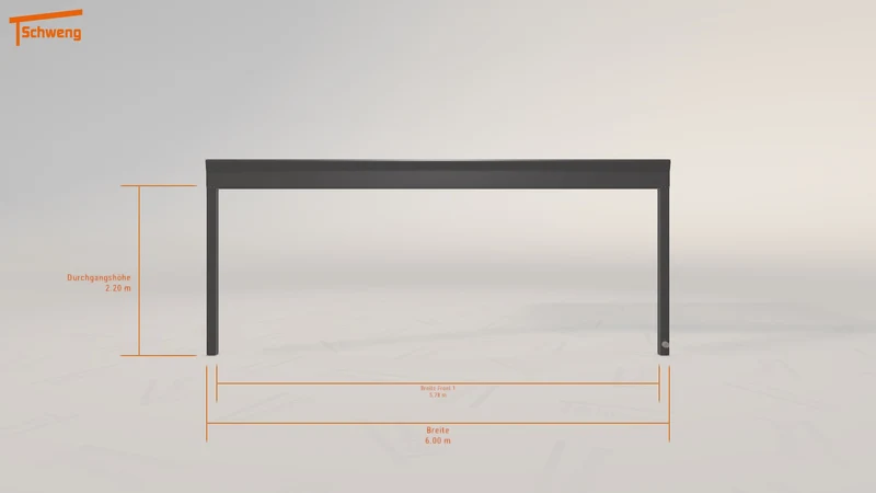 #DE Schweng Terrassenüberdachung S400 (ID 77w5wv)