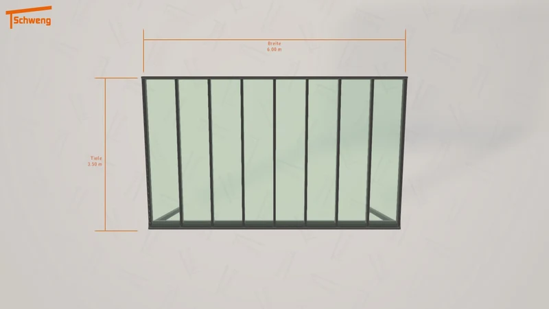 #DE Schweng Terrassenüberdachung S400 (ID 77w5wv)