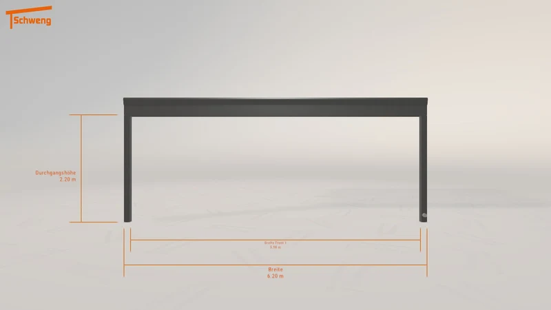 #DE Schweng Terrassenüberdachung S400 (ID rj5r55)