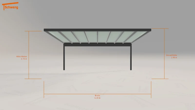 #DE Schweng Terrassenüberdachung S400 (ID rj5r55)