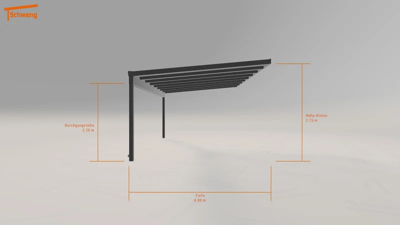 #DE Schweng Terrassenüberdachung S400 (ID rj5r55)