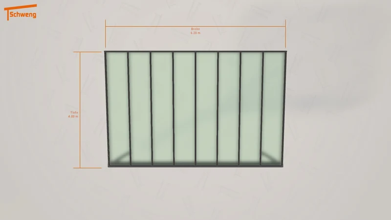 #DE Schweng Terrassenüberdachung S400 (ID rj5r55)