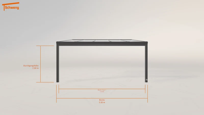 #DE Schweng Terrassenüberdachung S350 (ID pb9357)