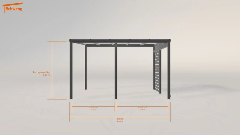 #AT Schweng Pultdachcarport S350 (ID zb5j3m) #MTG