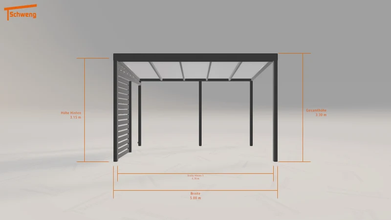 #AT Schweng Pultdachcarport S350 (ID zb5j3m) #MTG