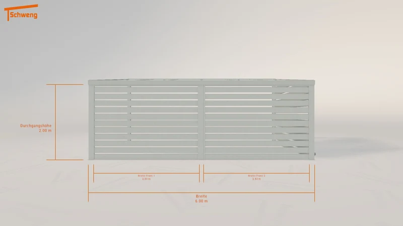 #DE Schweng Pultdachcarport S350 (ID w327j3) #MTG