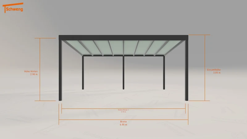 #DE Schweng Terrassenüberdachung S400 (ID 9wyyqv)