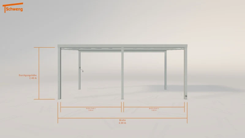 #DE Schweng Terrassenüberdachung S400 (ID w322zw)