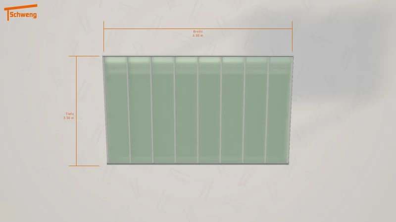 #DE Schweng Terrassenüberdachung S400 (ID w322zw)