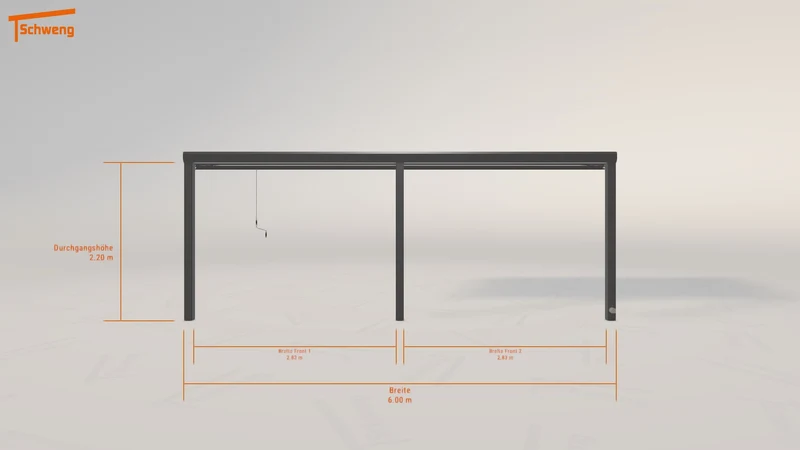 #DE Schweng Terrassenüberdachung S400 (ID zb5gxz)
