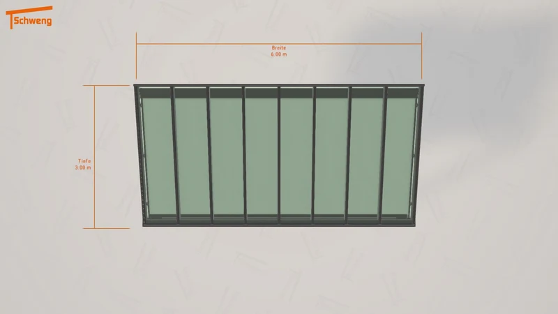 #DE Schweng Terrassenüberdachung S400 (ID zb5gxz)