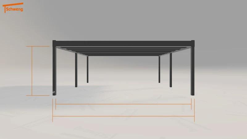 #DE Schweng Flachdachcarport C600 (ID 2q5xxj) #MTG