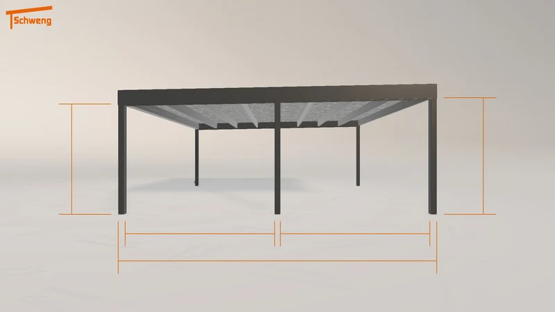 #DE Schweng Flachdachcarport C600 (ID 2q5xxj) #MTG