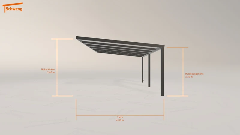 #DE Schweng Terrassenüberdachung S400 (ID 42xjz7)