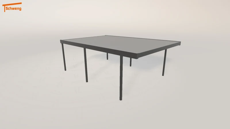 #DE Schweng Flachdachcarport C600 (ID g735vb) #MTG