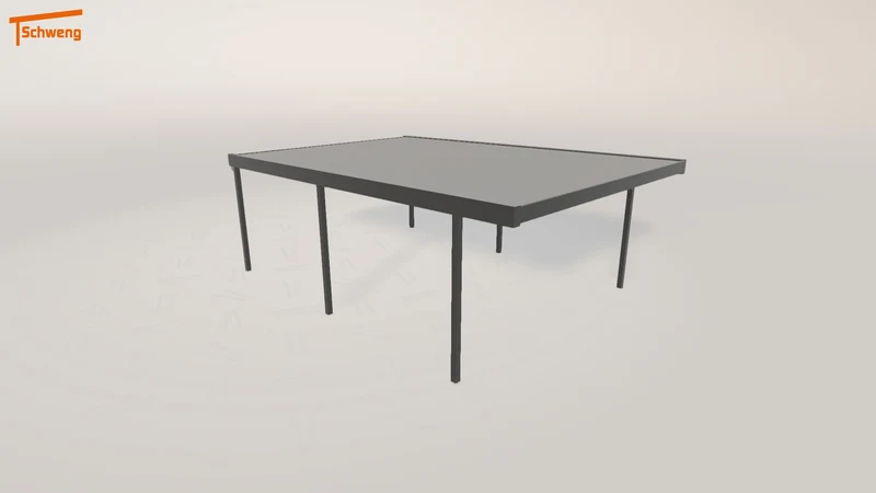 #DE Schweng Flachdachcarport C600 (ID k2qjdg) #MTG