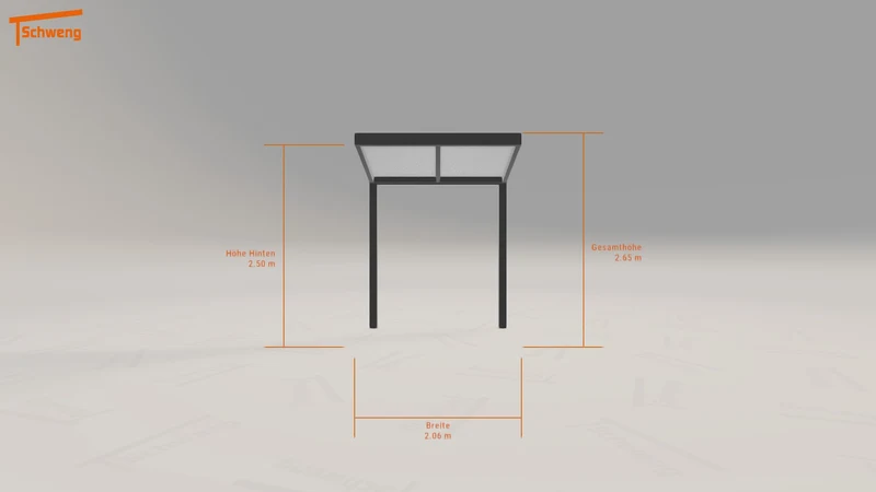 #DE Schweng Terrassenüberdachung S350 (ID bkqprr)