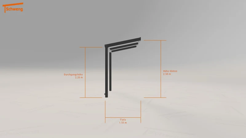 #DE Schweng Terrassenüberdachung S350 (ID bkqprr)