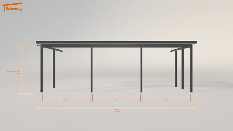 #AT Schweng Pultdachcarport S400 (ID v4j9g7)