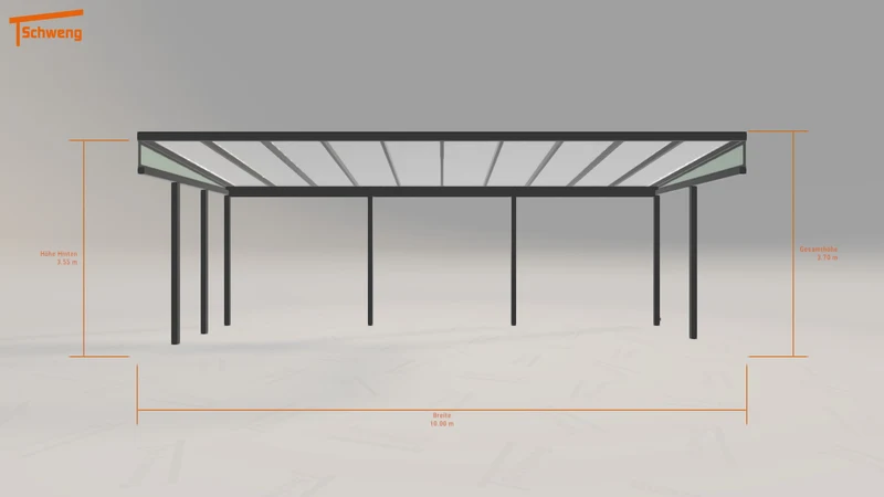 #AT Schweng Pultdachcarport S400 (ID v4j9g7)