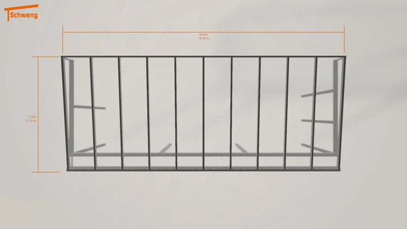 #AT Schweng Pultdachcarport S400 (ID v4j9g7)
