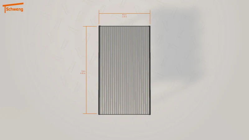 #AT Schweng Flachdachcarport C600 (ID n5dnby)