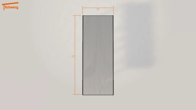 #DE Schweng Flachdachcarport C600 (ID ygy2w7)
