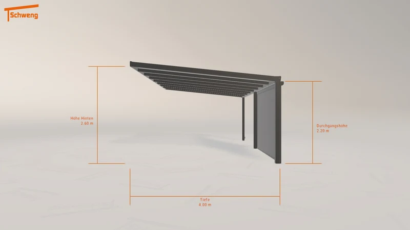 #DE Schweng Terrassenüberdachung S400 (ID v4jmjq)