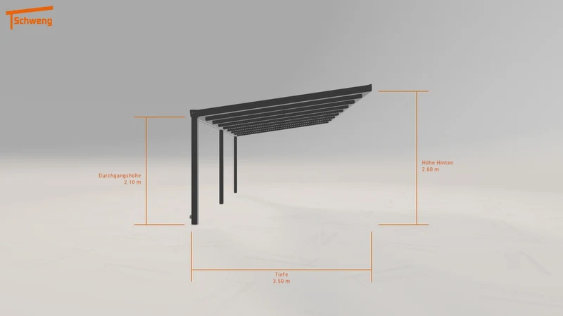 #DE Schweng Terrassenüberdachung S400 (ID k2q5dz)