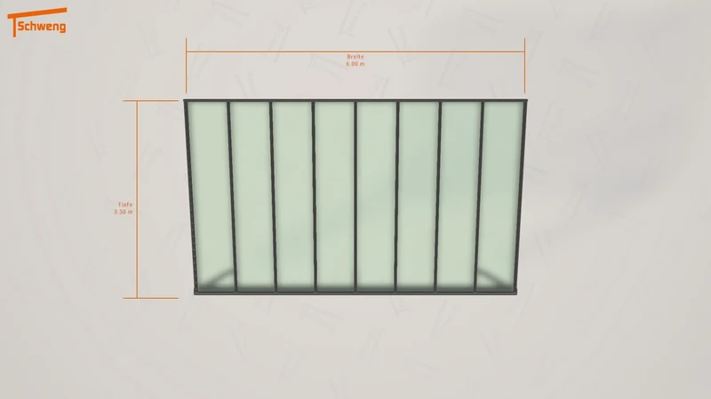 #DE Schweng Terrassenüberdachung S400 (ID k2q5dz)