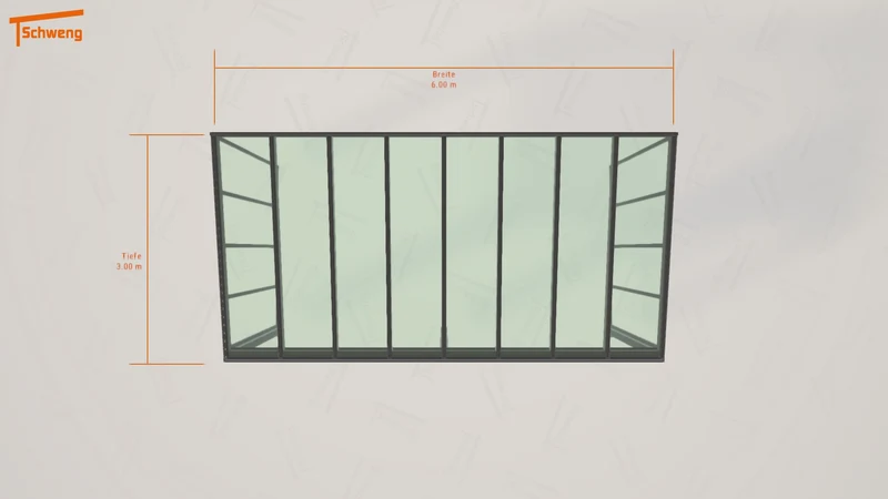 #DE Schweng Terrassenüberdachung S350 (ID ygy9rz)