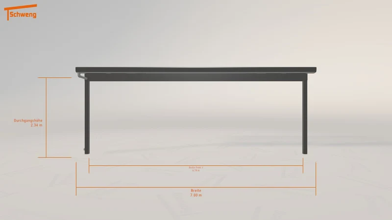 #DE Schweng Terrassenüberdachung S400 (ID mjpqv8)
