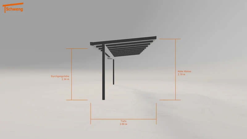 #DE Schweng Terrassenüberdachung S400 (ID mjpqv8)
