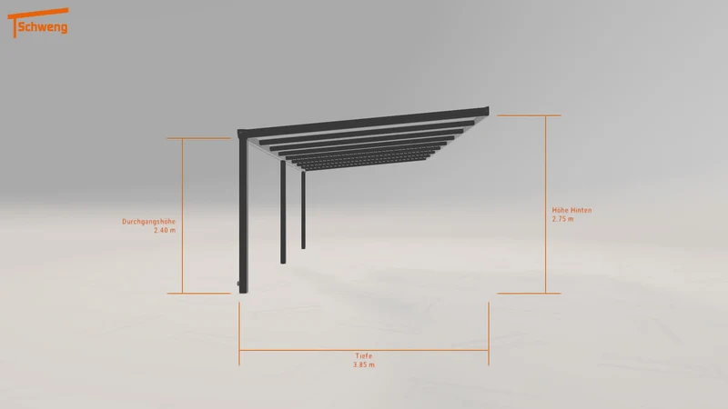 #DE Schweng Pultdachcarport S400 (ID mjpqk8) #MTG