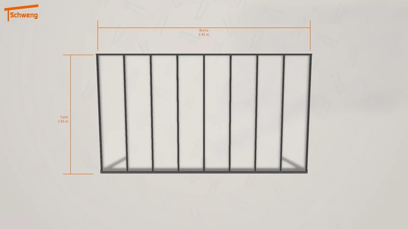 #DE Schweng Pultdachcarport S400 (ID mjpqk8) #MTG