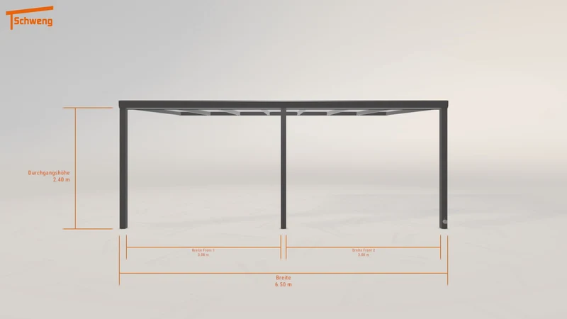 #DE Schweng Pultdachcarport S400 (ID 2q5k4j) #MTG