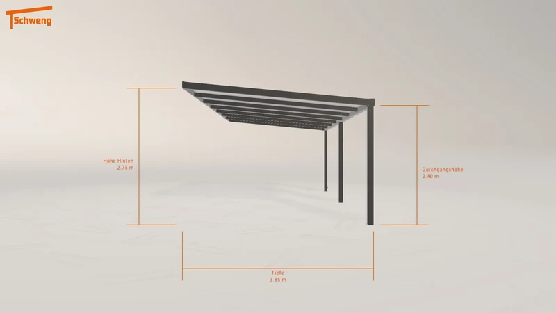#DE Schweng Pultdachcarport S400 (ID 2q5k4j) #MTG