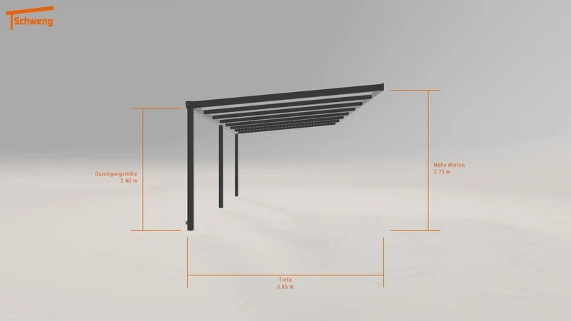 #DE Schweng Pultdachcarport S400 (ID 2q5k4j) #MTG