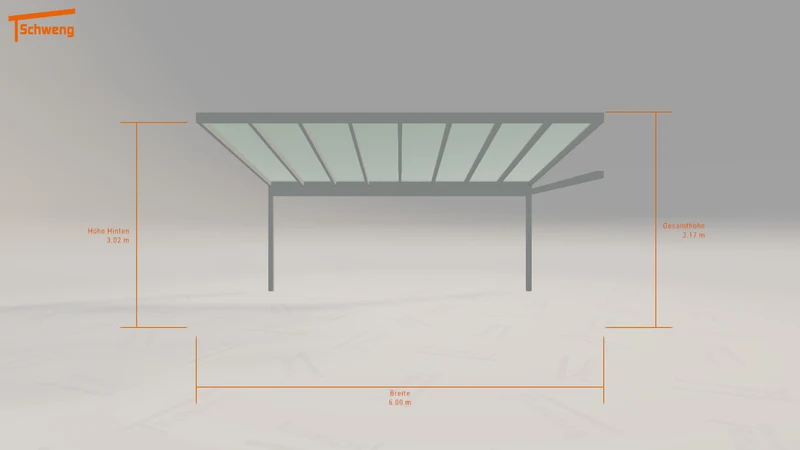 #DE Schweng Terrassenüberdachung S400 (ID x799g4)