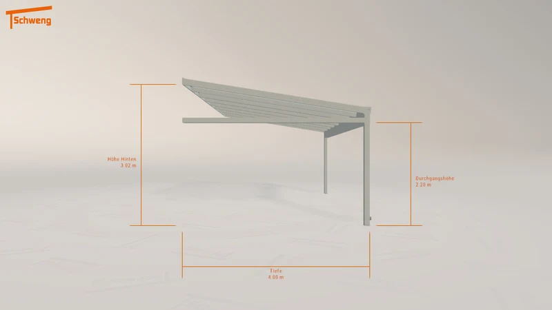 #DE Schweng Terrassenüberdachung S400 (ID x799g4)