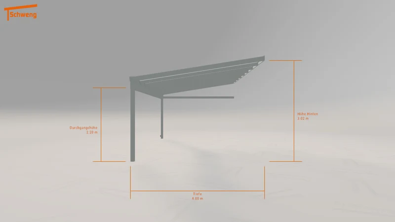 #DE Schweng Terrassenüberdachung S400 (ID x799g4)