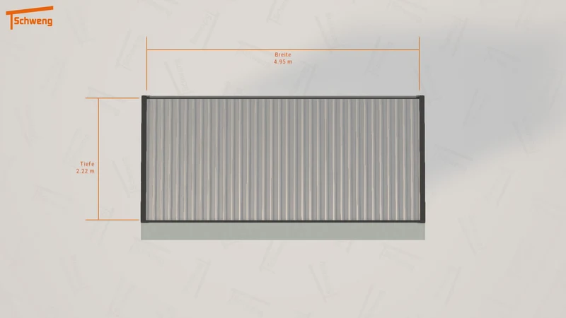 #DE Schweng Flachdachcarport C600 (ID 859d47) #MTG