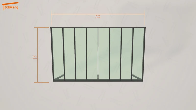 #DE Schweng Terrassenüberdachung S350 (ID pb9q2q)